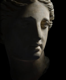 Roman Marble Head of the Venus de Capua ca. 150 AD